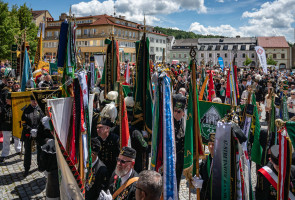 Hornické slavnosti zaplnily ulice i náměstí